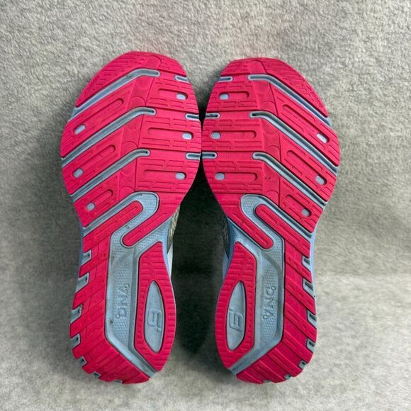 Brooks Shoes Womens Size 9.5 Launch 9 Grey Athletic Running Sneakers 1203731B016 - Picture 8 of 10